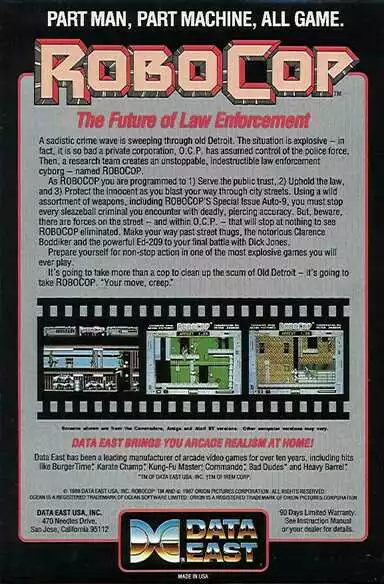 Image n° 2 - screenshots  : RoboCop
